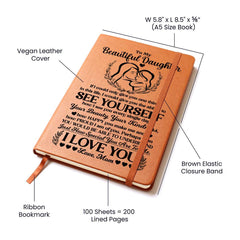 To My Beautiful Daughter – Leather Journal